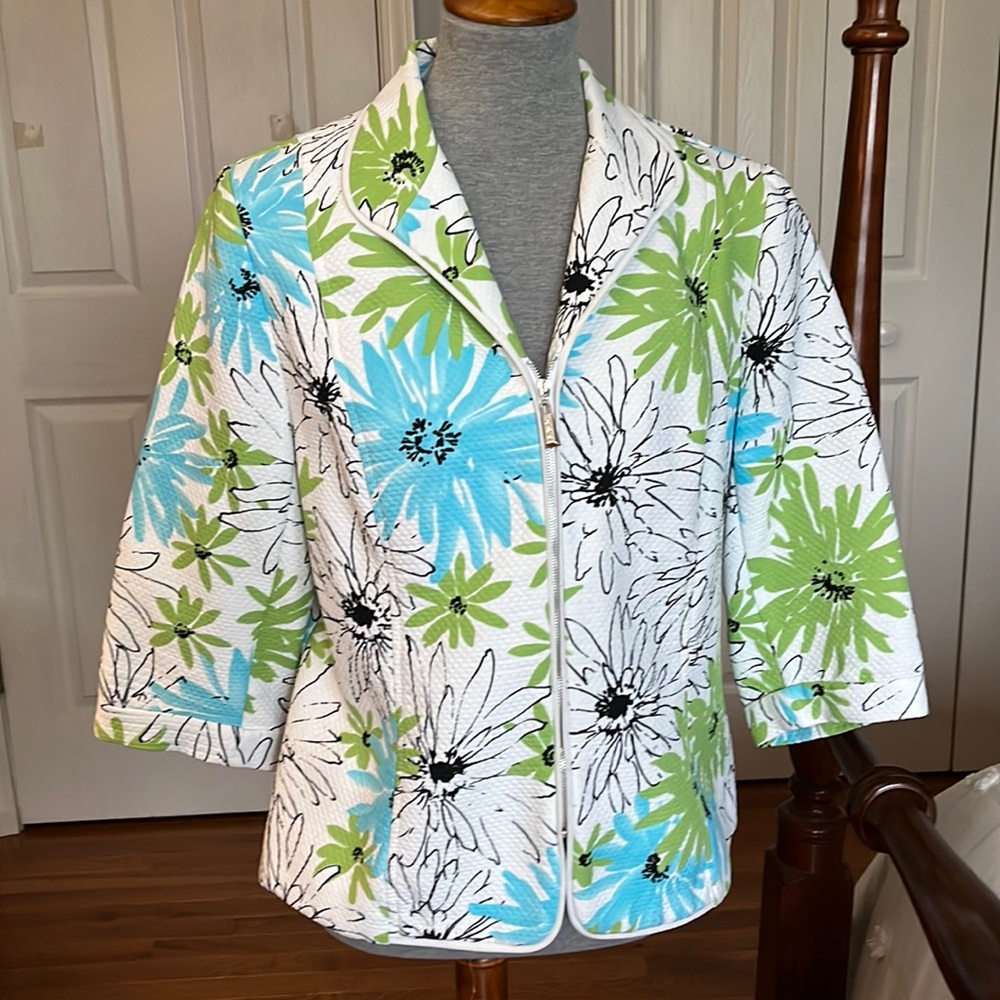 NWOT Requirements 3/4 length sleeve jacket, size 14